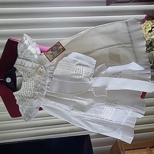 VINTAGE NWT CREATIONS BY KIKIS CHRISINING DRESS